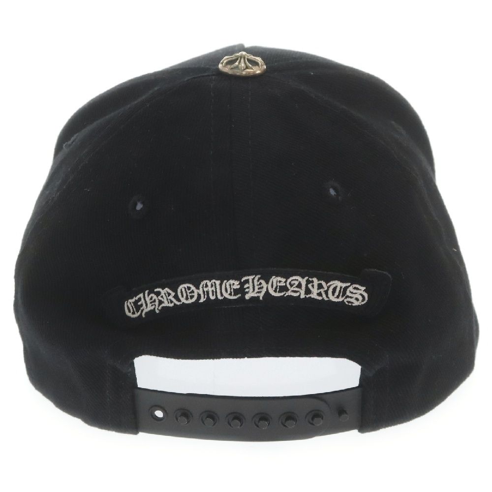 CHROME HEARTS (クロムハーツ) RS3 RSクロス ベースボールキャップ ブラック