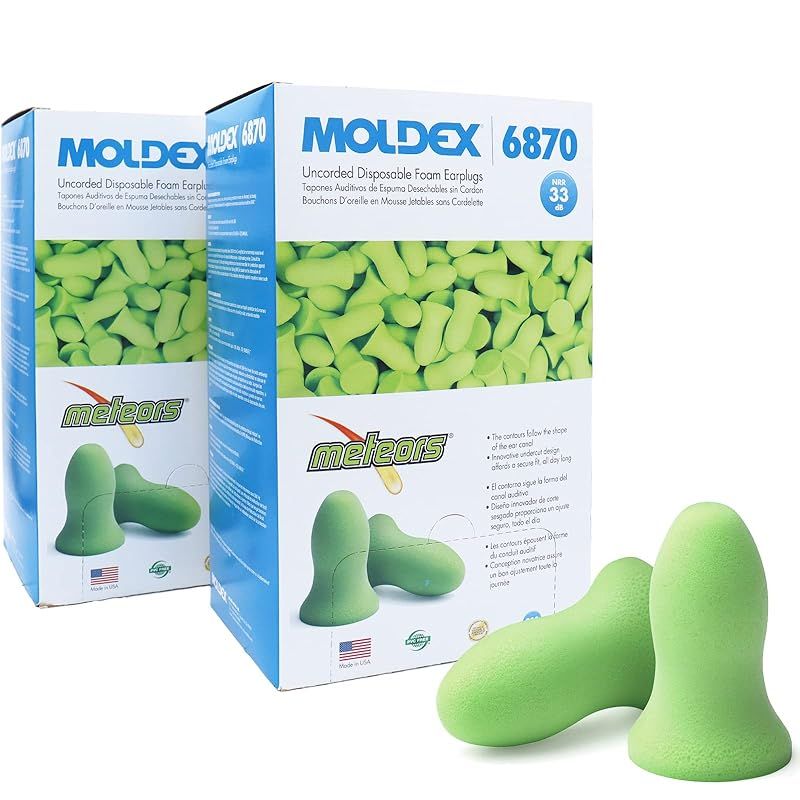 MOLDEX モルデックス メテオ 約400ペア 6870 耳栓 遮音 睡眠用 いびき 安眠グッズ 1