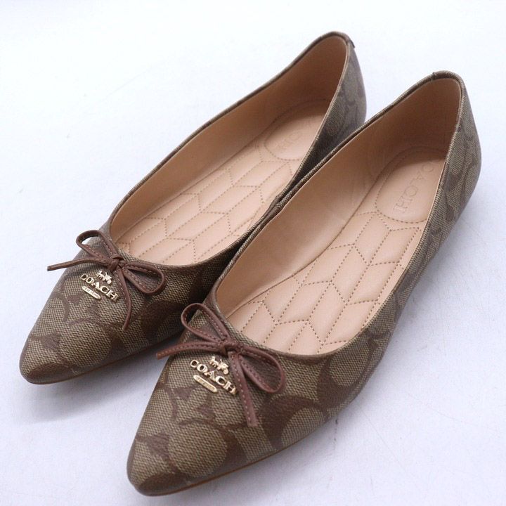 新品 コーチ COACH シューズ ☆新品☆COACH(コーチ)☆スニーカーシューズ靴シグネチャー箱付き