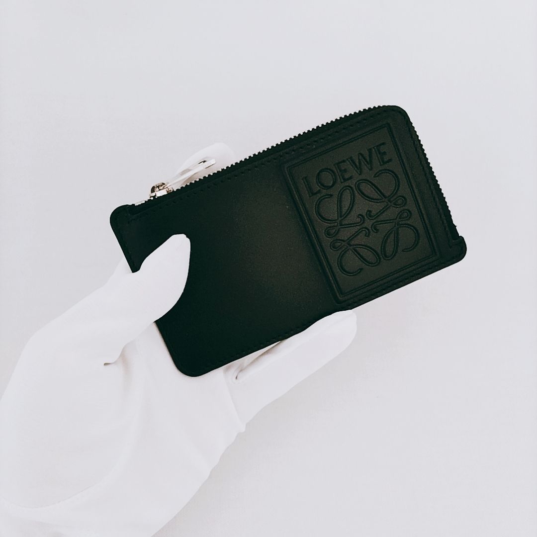 新品未使用】Loewe コインカードホルダー（サテンカーフ） ロエベ