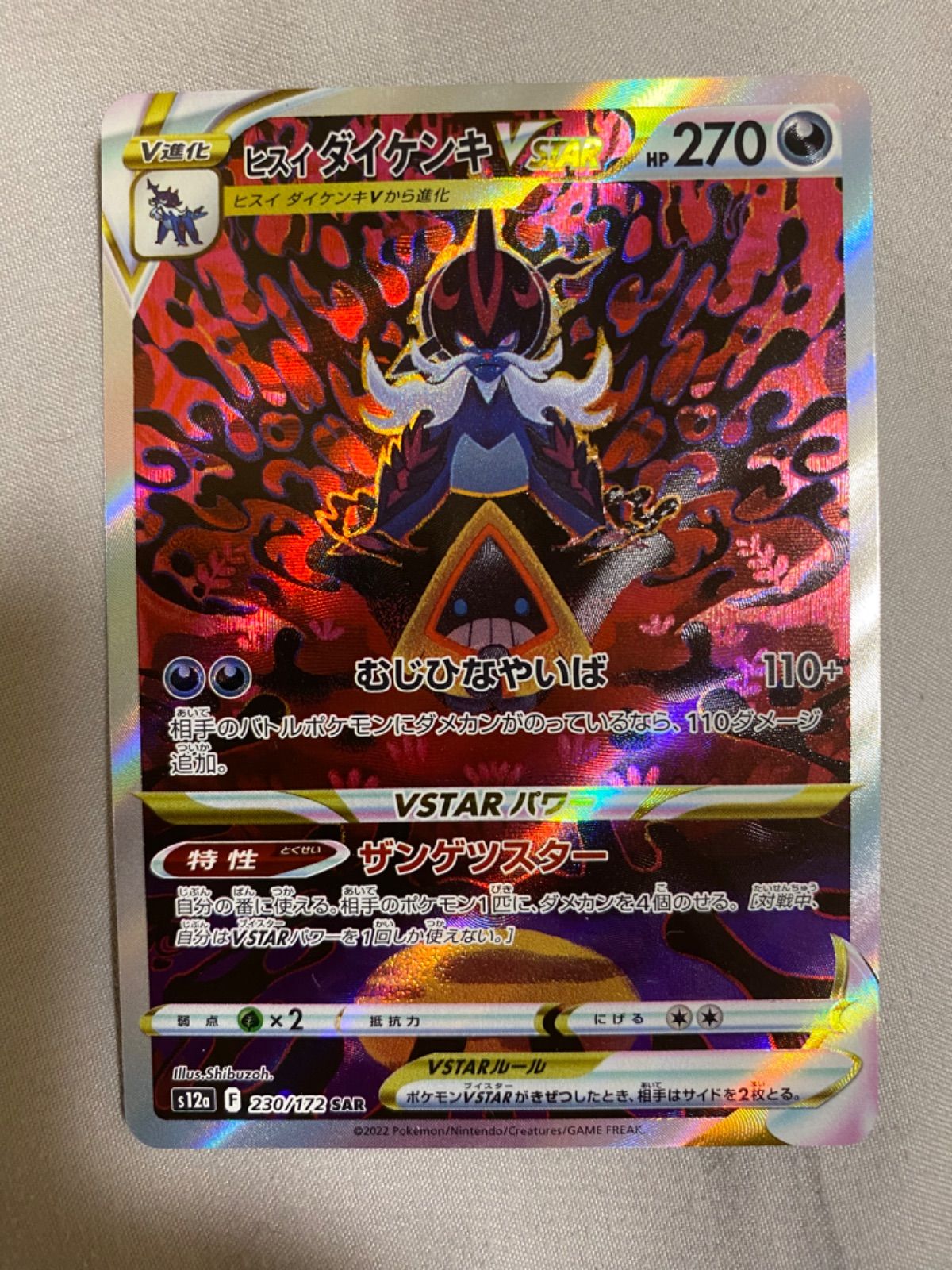 PSA10 ヒスイダイケンキV ヒスイダイケンキVSTAR ポケカ SAR | www.esn