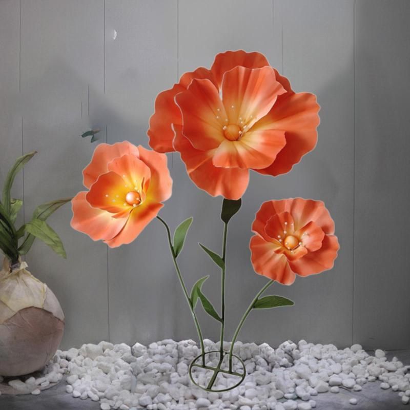 パーティーデコレーション|鮮やかな花の装飾