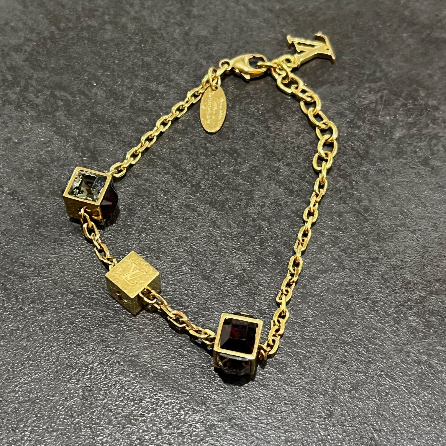 LOUIS VUITTON ブラスレ・ギャンブル ブレスレット ルイヴィトン M75416 ゴールド 80104A6 - メルカリ