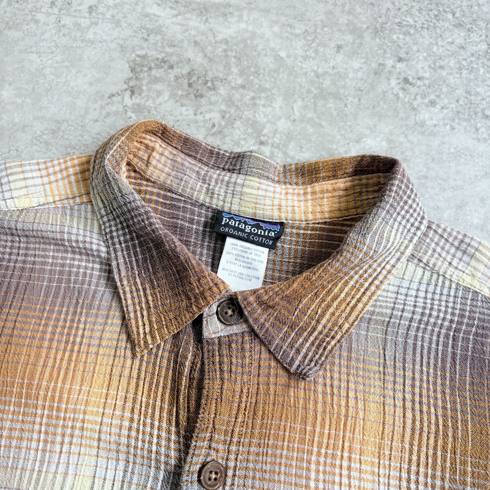 2011年製 patagonia A⁄C Yarn Dye Shirt brown shadow