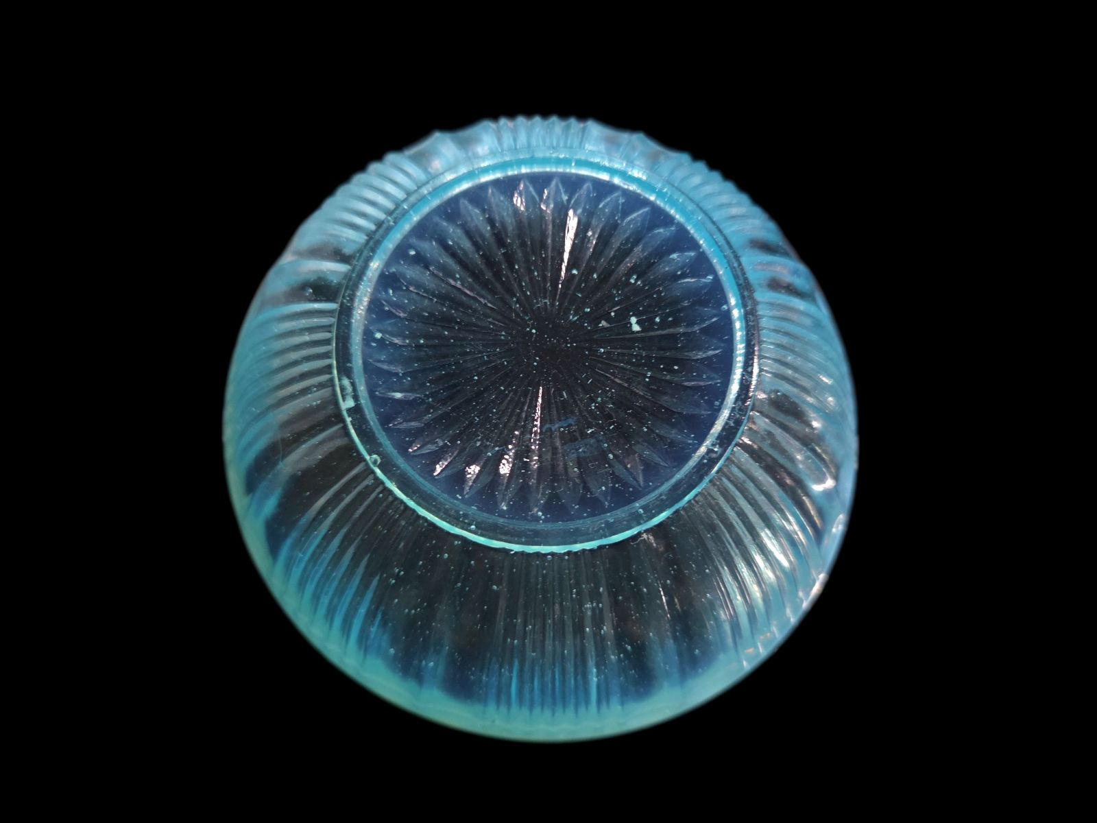 ウランガラス 大正～昭和初期 氷コップ 小鉢 ボウル レトロ アンティーク 古美術 骨董 Kj25 出西 3 SKLAD-KIRPICHA_RU