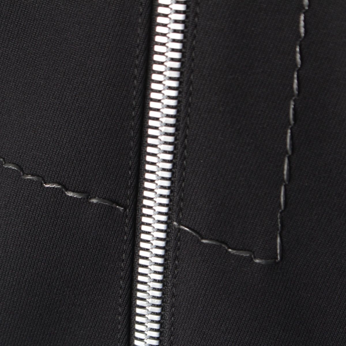 ボッテガヴェネタ ウール ジップディテール パンツ ボトムス 681895 ブラック 36 DECORATOM_COM_BR