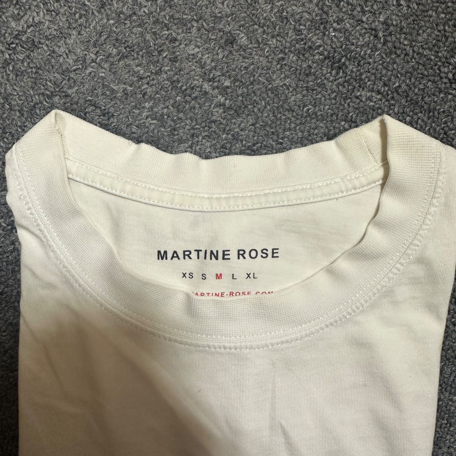 Martine Rose ホワイト キャップ メンズ 美品OSサイズ ストリート 1_6533844f-0d68-45f2-a0b9-