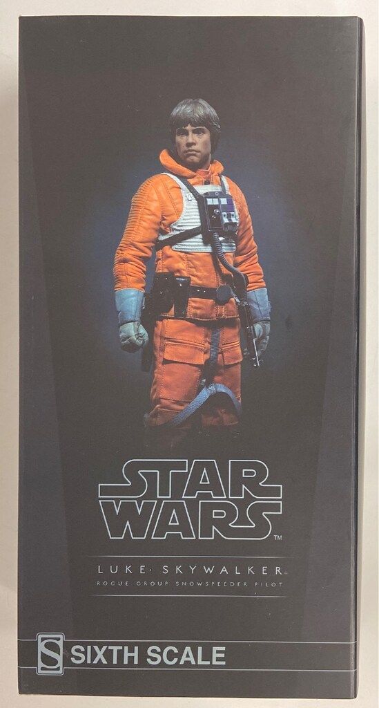 SIDESHOW SIXTH SCALE LUKE SKYWALKER / ROUGE GROUP SNOWSPEEDER PILOT 12インチ