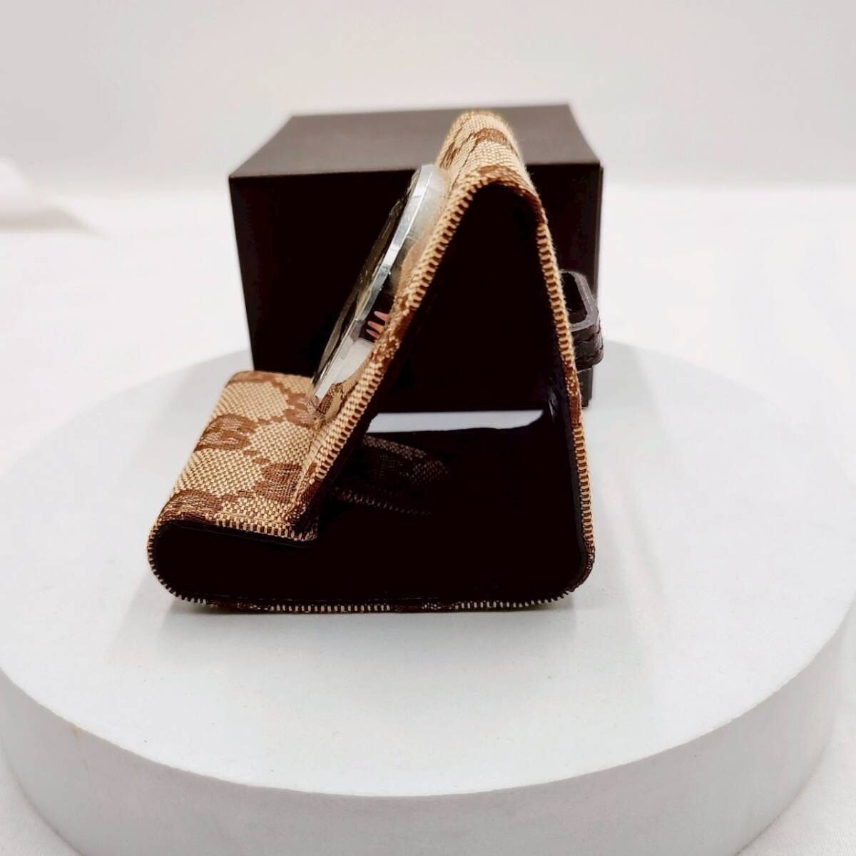 ❗️✨ディスプレイにも✨❗️】グッチ トラベルクロック ビンテージ調