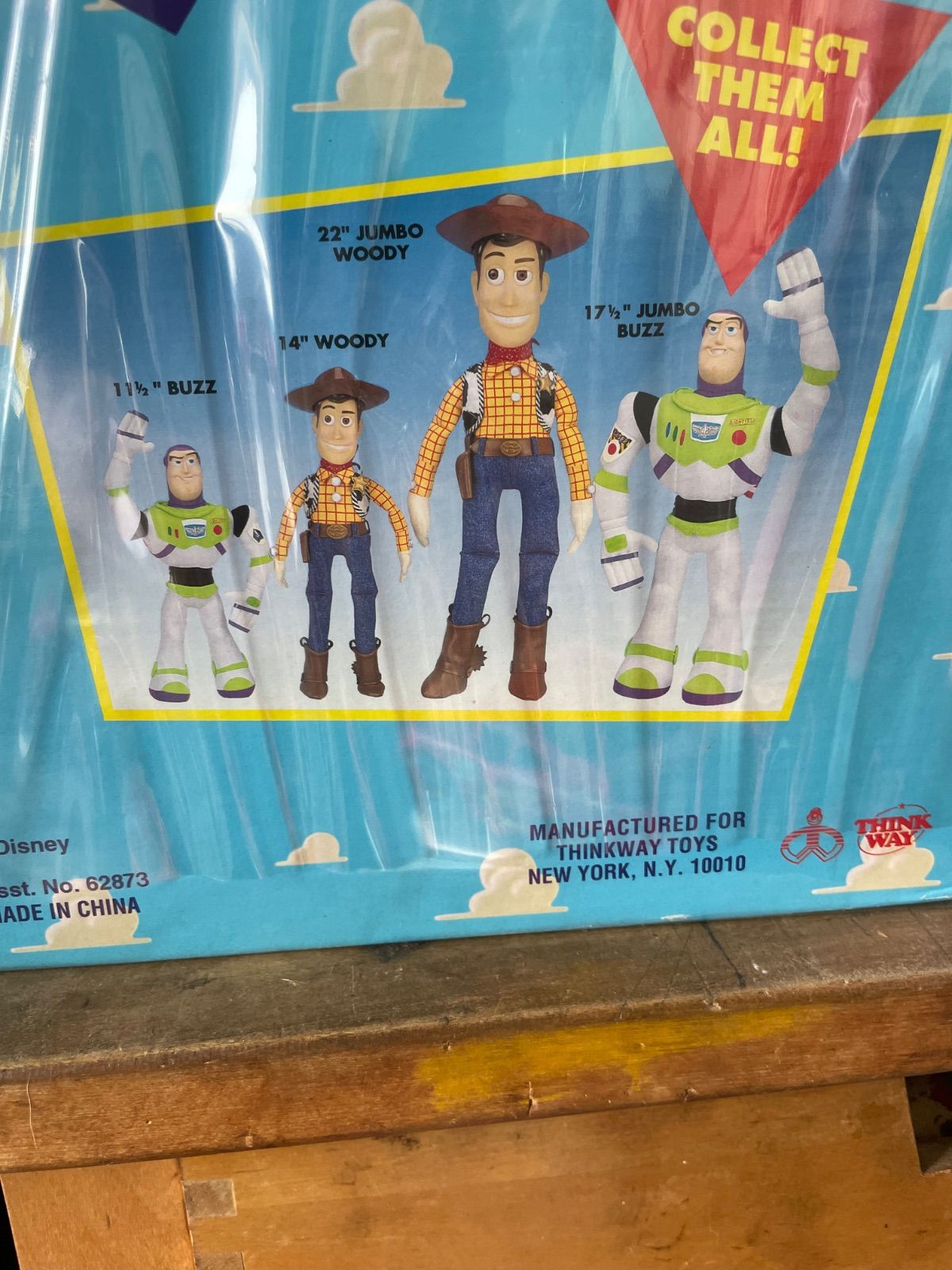 22インチジャンボウッディ【デットストック】TOYSRTORY ADVENTURE BUDDY WOODY