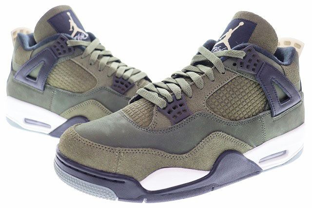 ナイキ NIKE AIR JORDAN 4 RETRO SE CRAFT OLIVE 28cm FB9927-200 エア ...