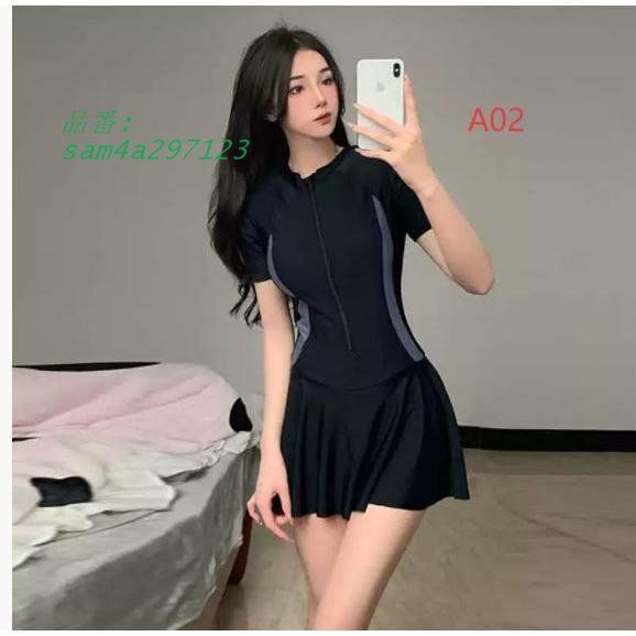 5☆大好評！ 赤字覚悟!水着セット シンプル フィットネス水着 スポーツウェア風 ぽっちゃり 学生 フ 海 am4a297123 100％高品質で激安通販！