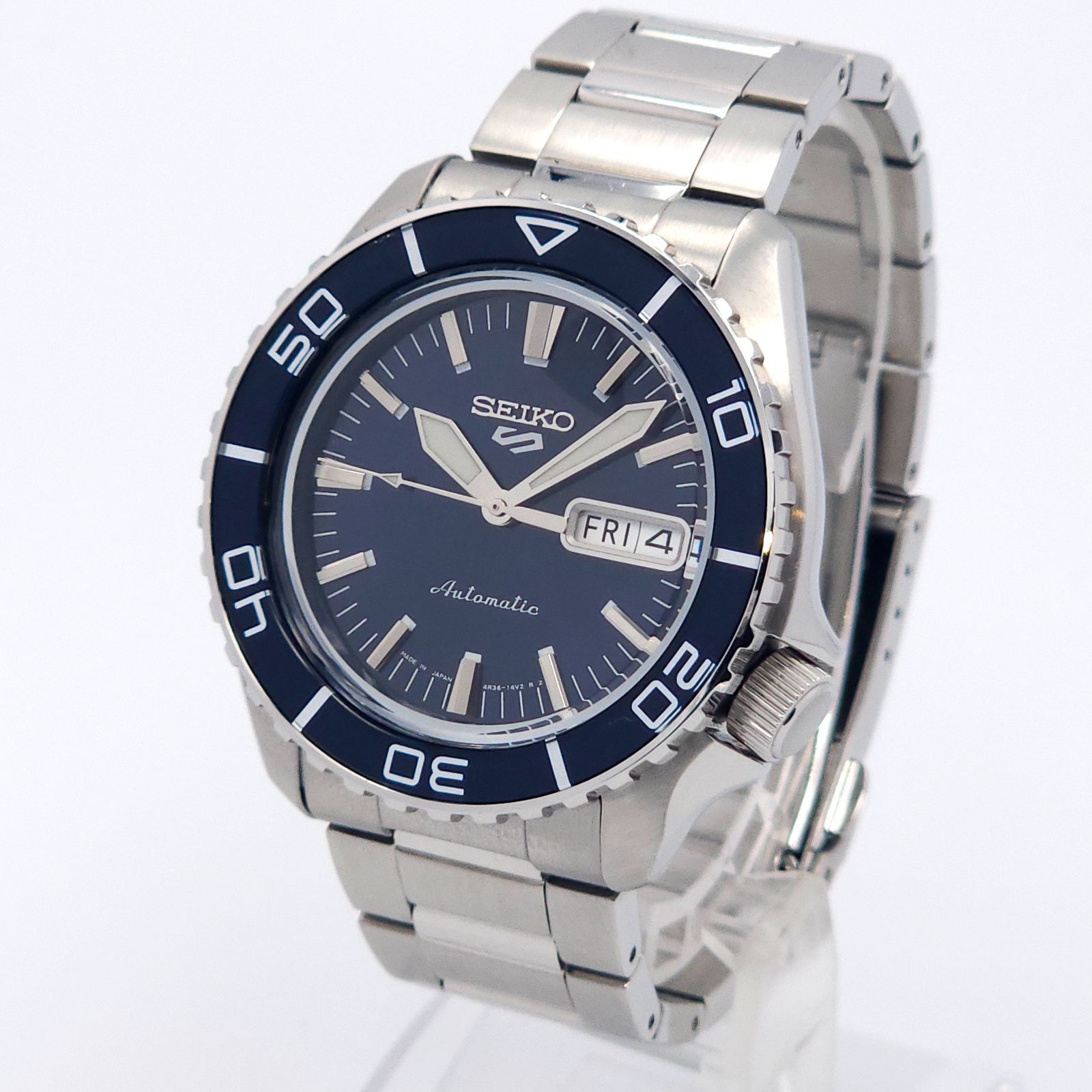 ☆本体良品 SEIKO セイコー ファイブスポーツ 4R36-16D0 自動巻 動作品