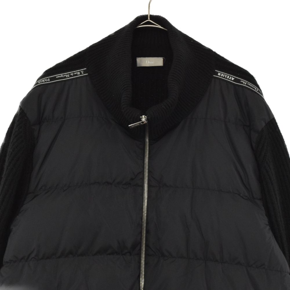 Dior HOMME ディオールオム ATELIER ZIP UP KNIT DOWN JACKET