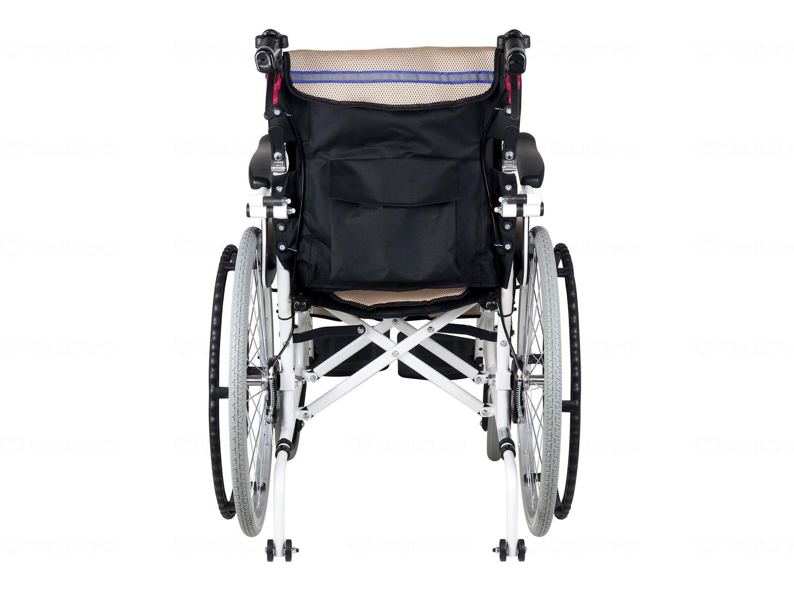  病院や施設におススメ 車いす SCK-01 ベージュ 自走用車椅子 車椅子