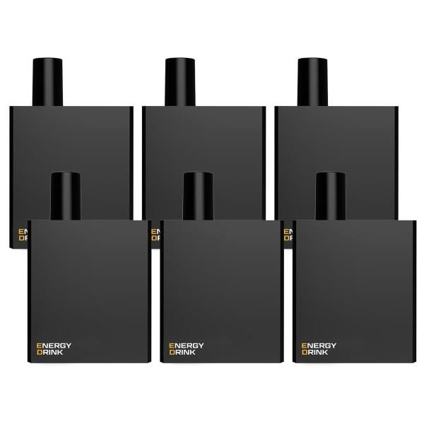 TARLESS NEXT 交換用カートリッジ 電子タバコ 使い捨て 6個セット エナジードリンク