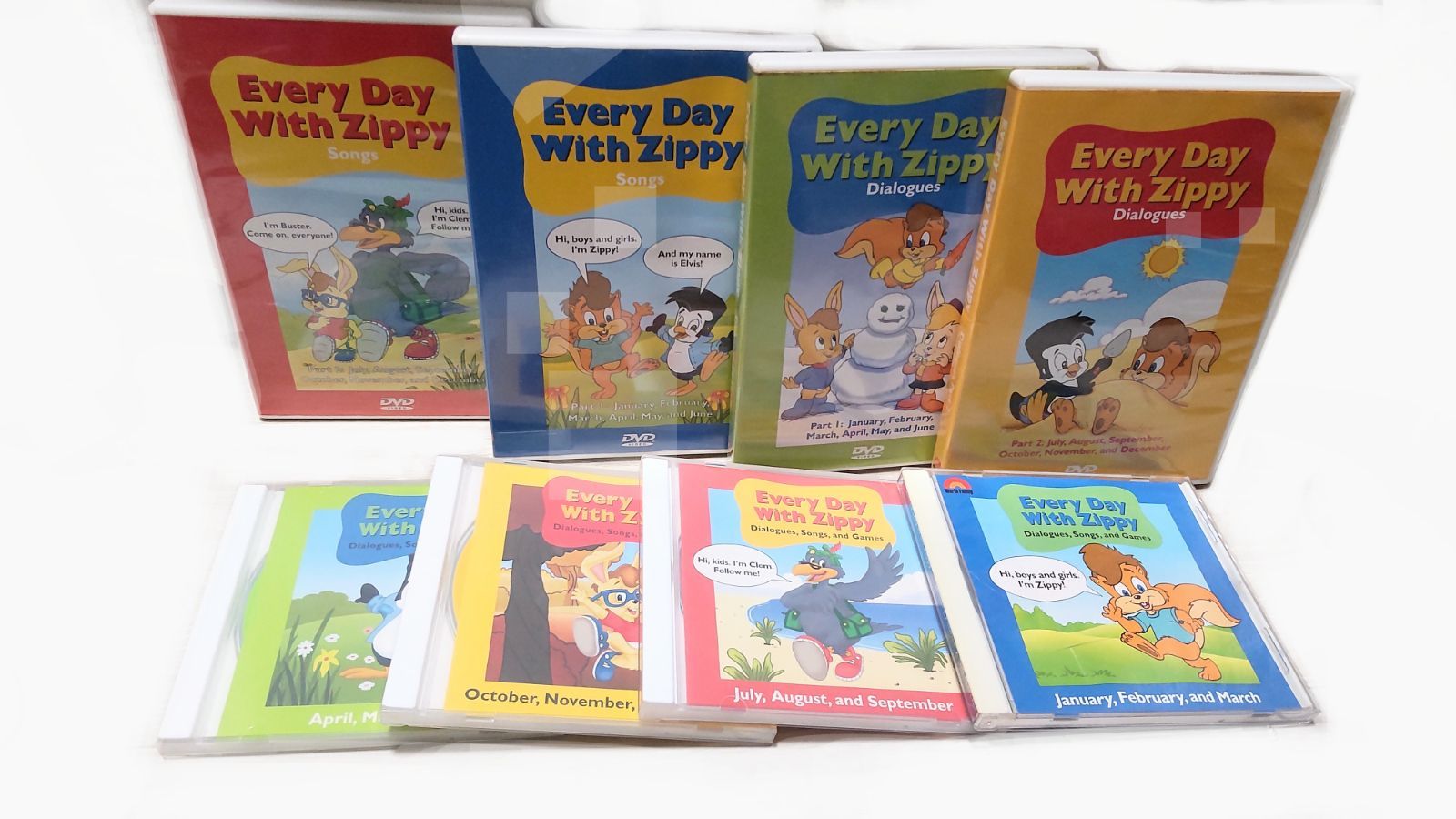 Every Day With Zippy エブリデイウィズズィッピーDVD・CD