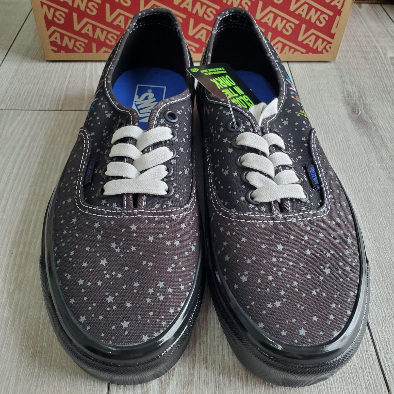 VANSバンズ□新品未使用 22年 USA企画 廃版 BILLY'S取扱い アナハイムファクトリー Authentic 44DX COSMIC LOVE  US9 JP27 オーセンティック 蓄光 キャンバス 黒 ヴァンズ コスミック 定価9900 - メルカリ