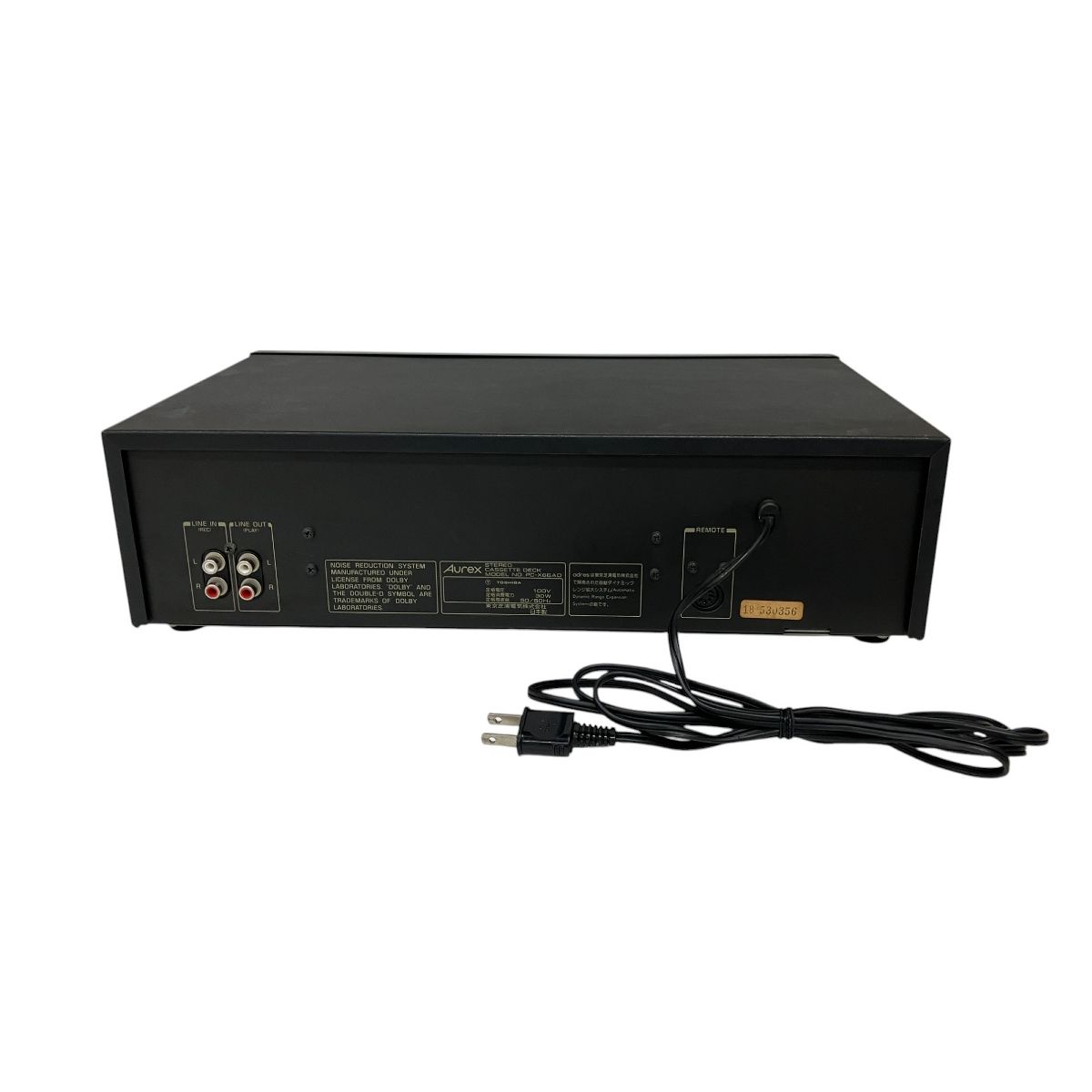 Aurex PC-X66AD カセットデッキ コレクション品 動作確認