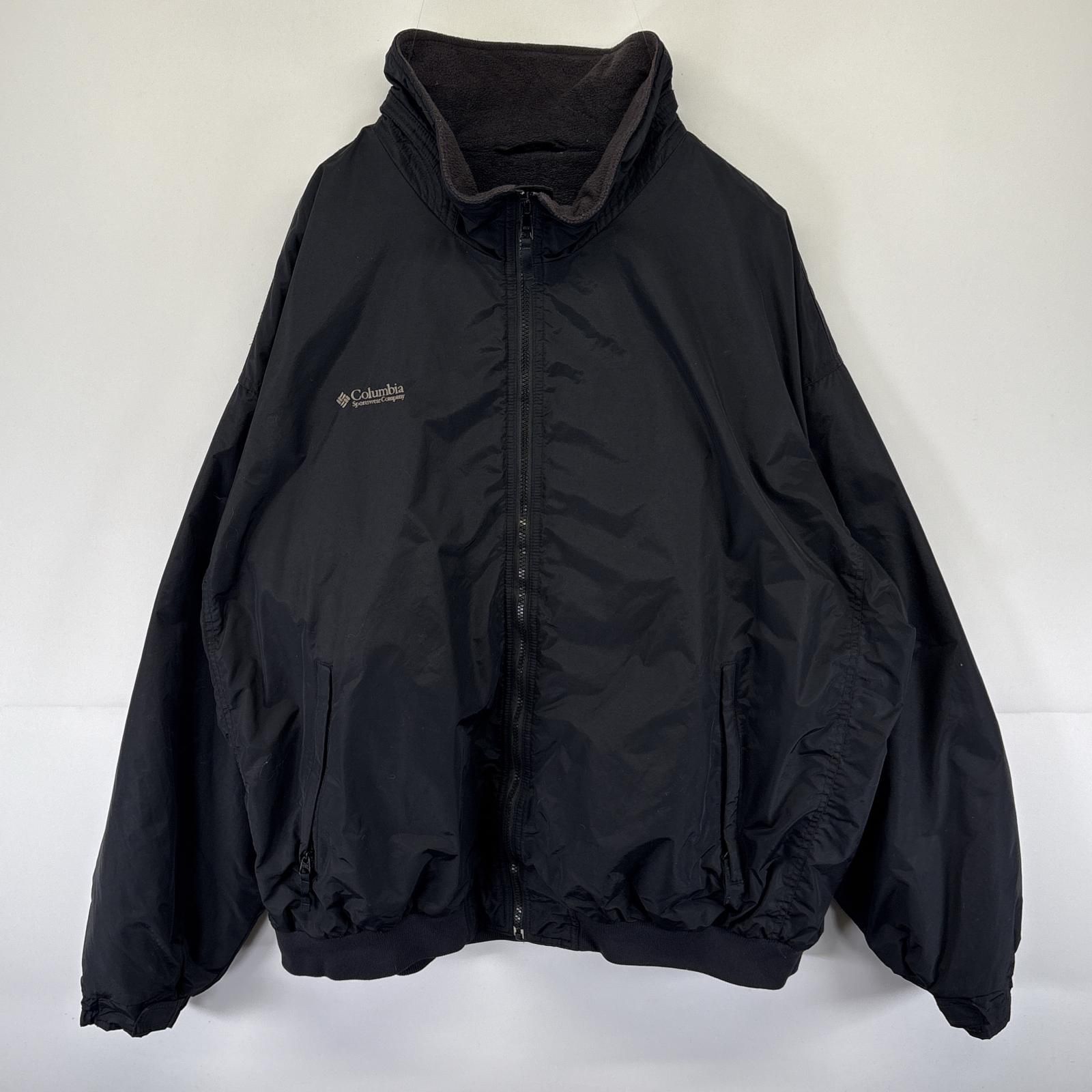 古着 コロンビア Columbia ナイロンジャケット フリース ウォーム 