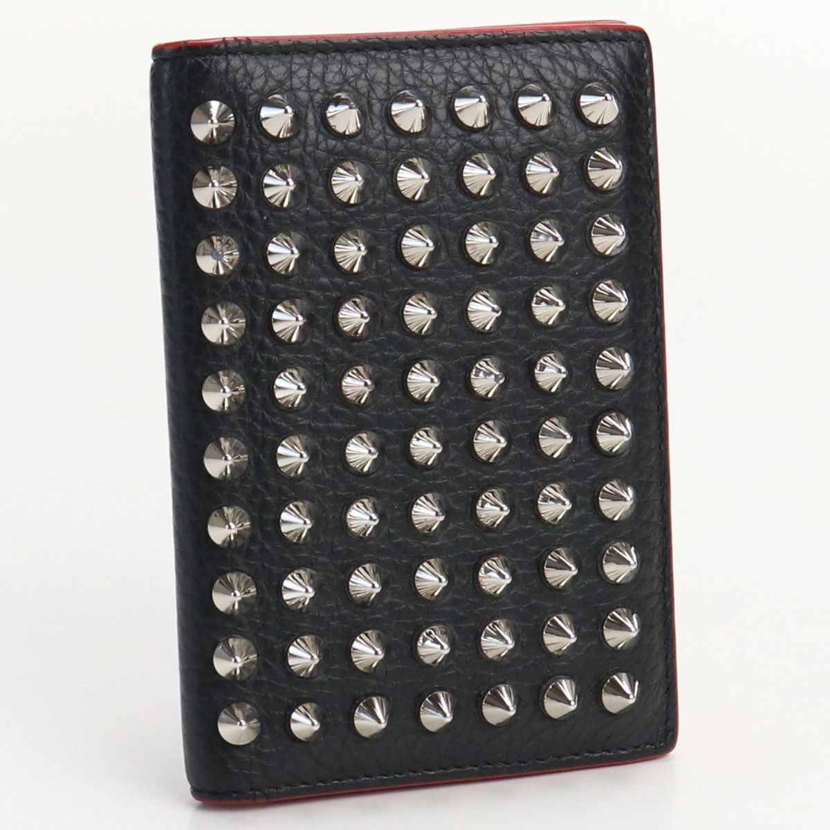 Christian Louboutin クリスチャンルブタン 縦型カードケース 1175007 