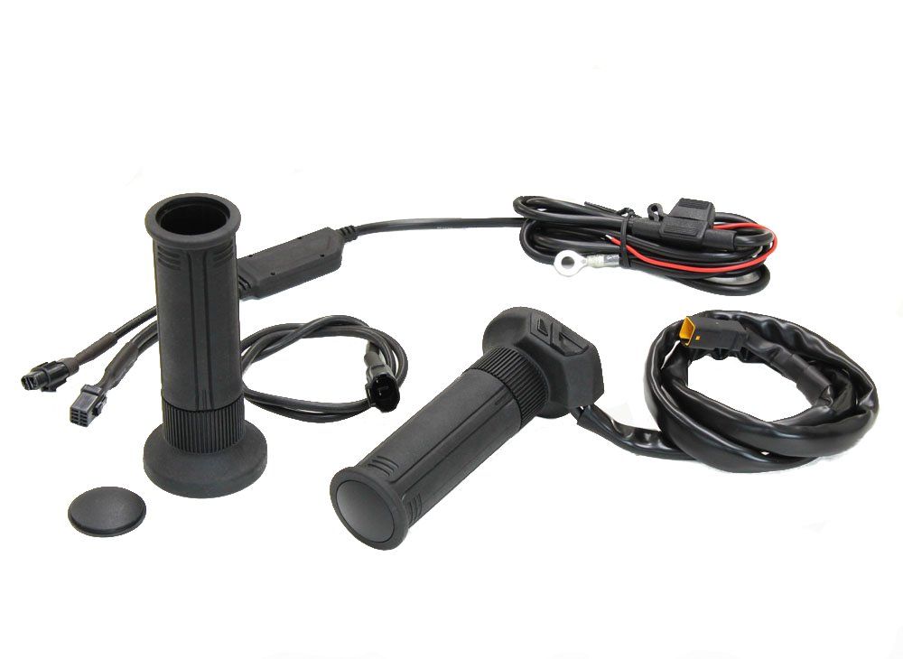 キジマ Kijima バイクパーツ グリップヒーター GH07 スイッチ一体式 130mm ボタン式スイッチ インチハンドル用 304-8200