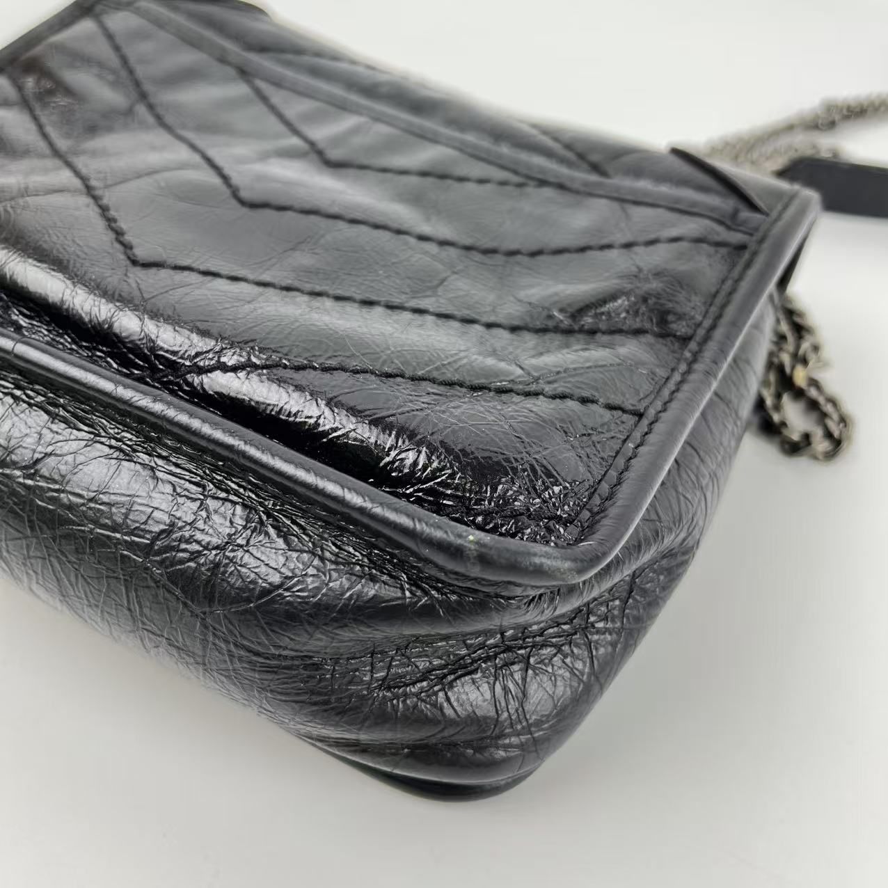 Saint Laurent サンローラン クラシックモノグラム チェーンショルダー  