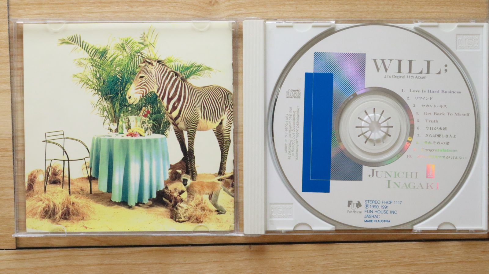 国内盤CD☆稲垣潤一/Junichi Inagaki□ WILL 【FHCF1117 国内盤CD☆稲垣潤一/Junichi Inagaki□ WILL 【FHCF1117