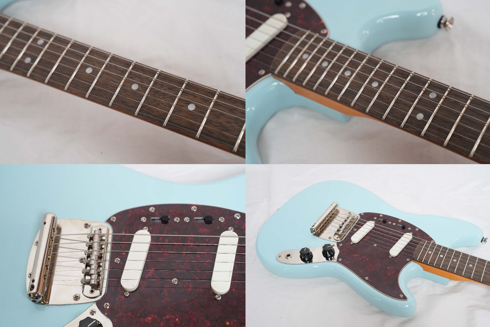 スクワイア　ムスタング Squier by Fender SONIC MUSTANG 2-Color Sunburst エレキギター