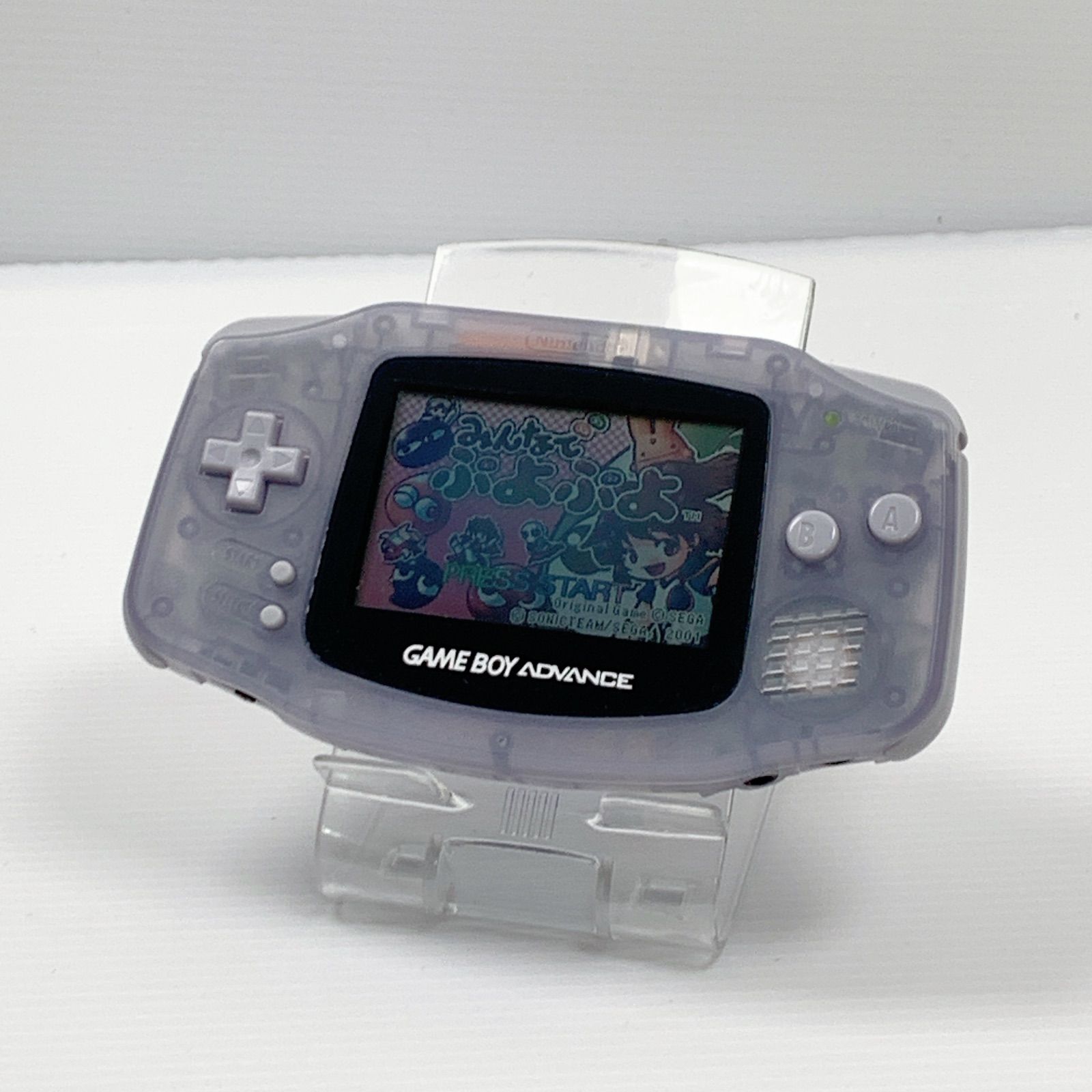 極美品 ゲームボーイアドバンス ミルキーブルー 動作確認済み