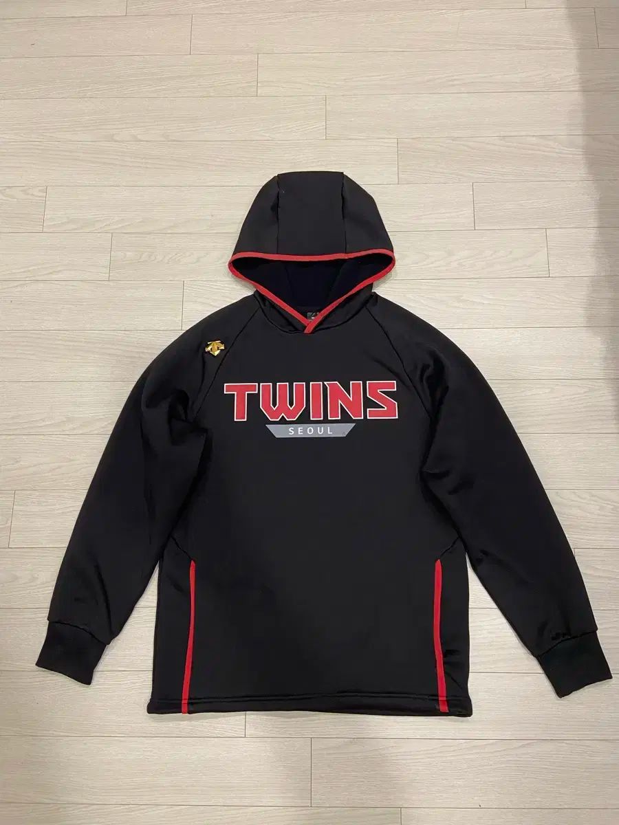 デサント LGツインズ アセンティック フードTシャツ 100号