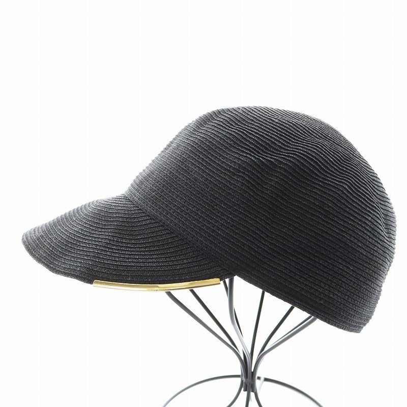 エントワフェイン ENTWURFEIN 23SS JOSET B.D キャップ 帽子 黒