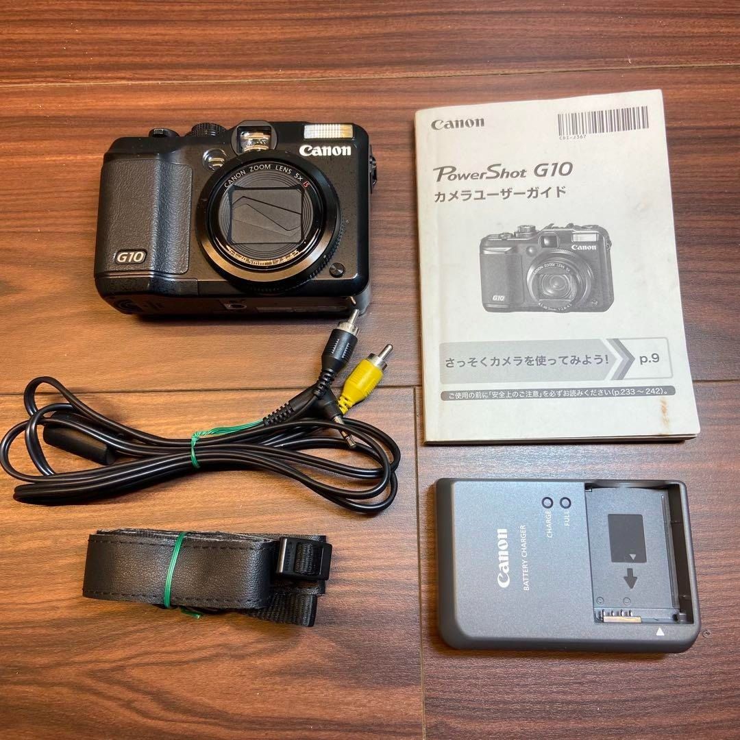 Canon PowerShot G10 デジカメ ほぼ新品 4623 - メルカリ