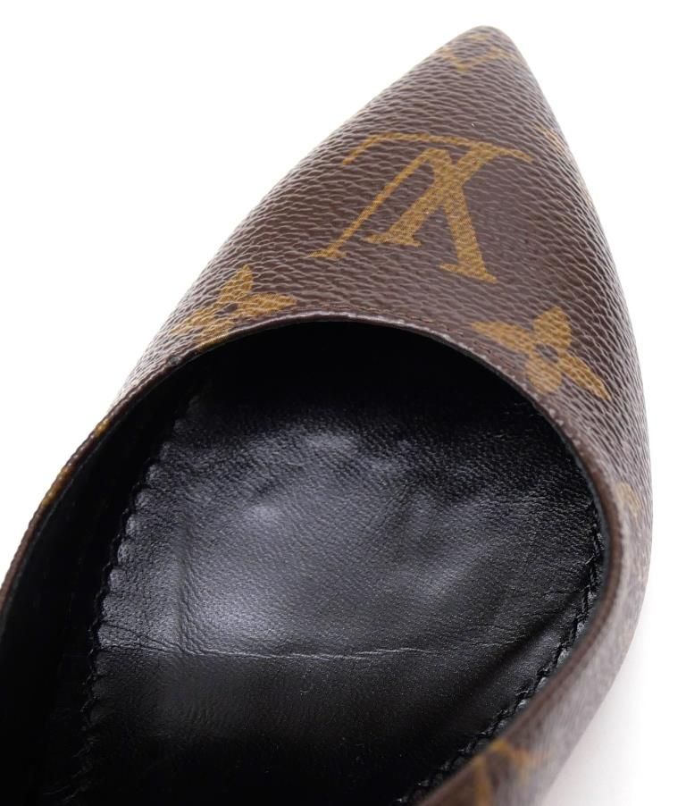 ヴィトン　モノグラム　シェリーラインパンプス ルイヴィトン LOUISVUITTON シェリー・ライン パンプス