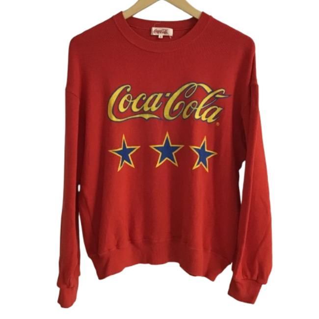 八戸77-1-20250627】Coca-Cola コカ・コーラ ヴィンテージ スウェット