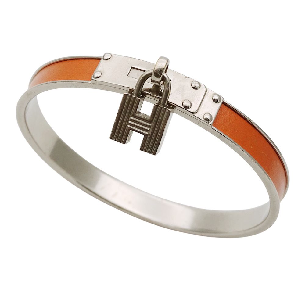エルメス HERMES ブレスレット バングル Hカデナ チャーム エルメス