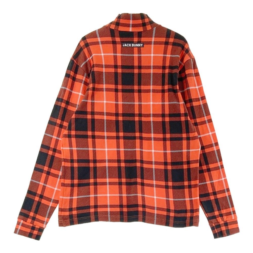 Jack Bunny!! チェック柄 ゴルフシャツ サイズ5 ジャックバニー