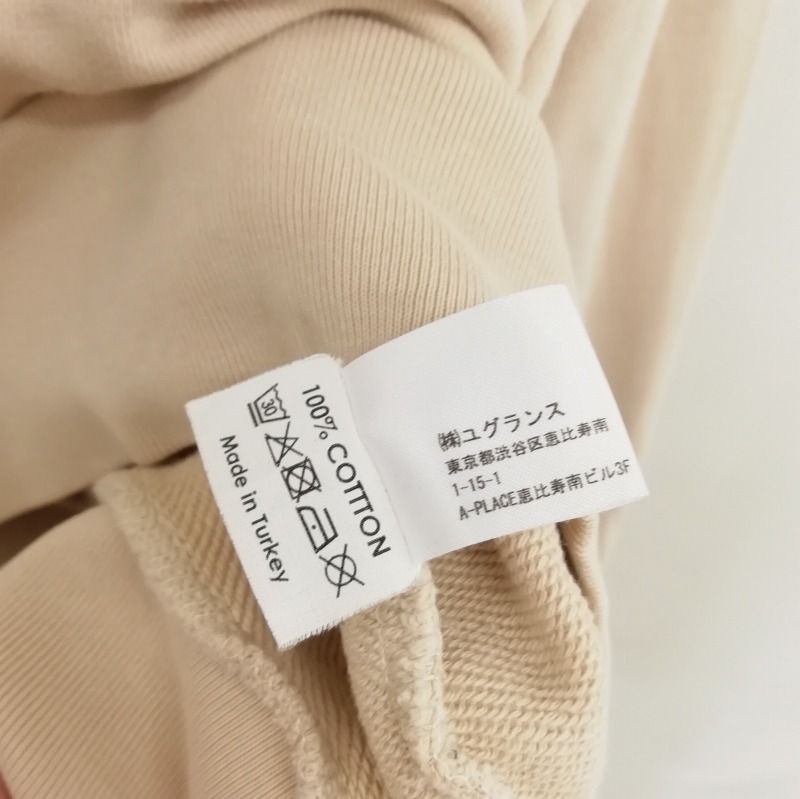 DRIES VAN NOTEN 定番スウェットシャツ S クリーム色 DRIES VAN NOTEN 定番スウェットシャツ S クリーム色 - メルカリ