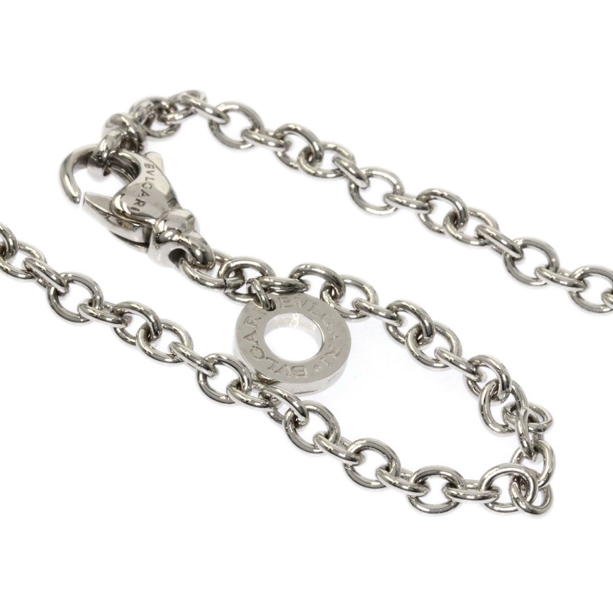 BVLGARI ブルガリ チェーン 45cm ネックレス K18WG レディース - メルカリ 