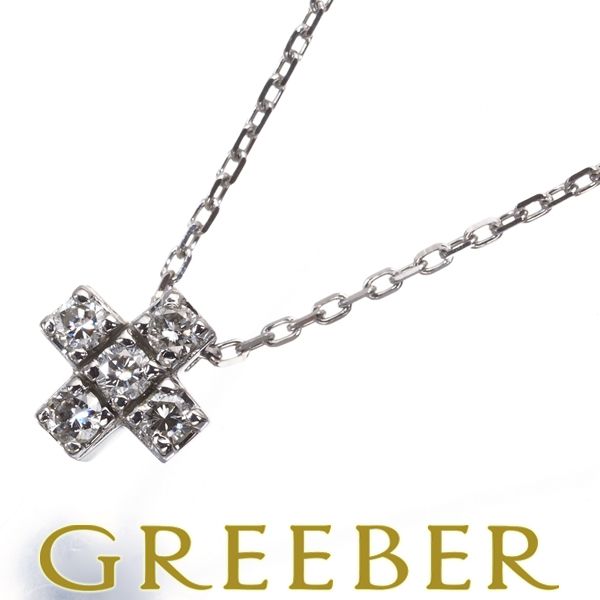 4℃ Pt850 ダイヤモンド ネックレス 4℃ネックレス♡プラチナ pt850 ダイヤモンド