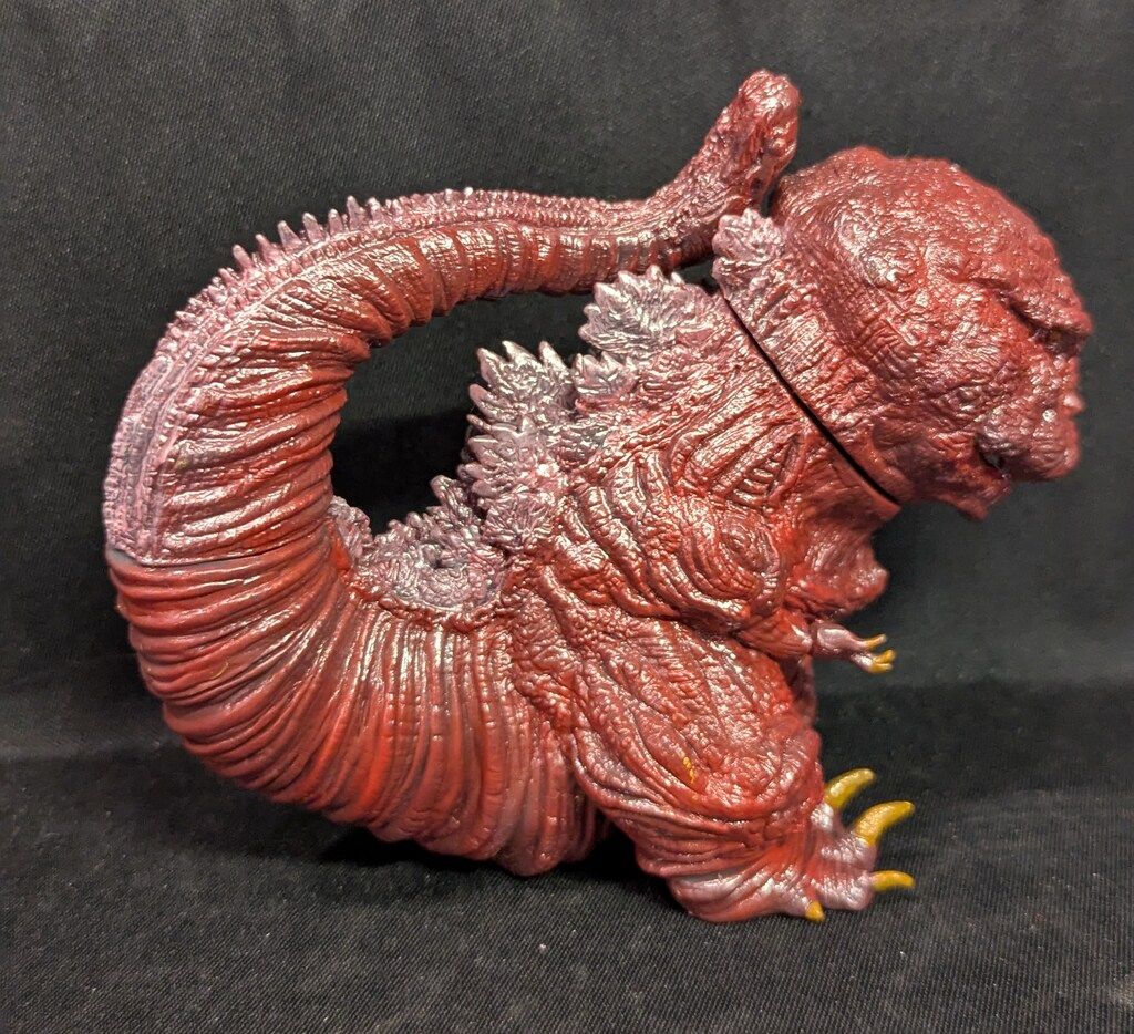 シカルナ工房 CUBE シン・ゴジラ シカルナ工房 (シルカナコウボウ) ソフビフィギュア CUBE