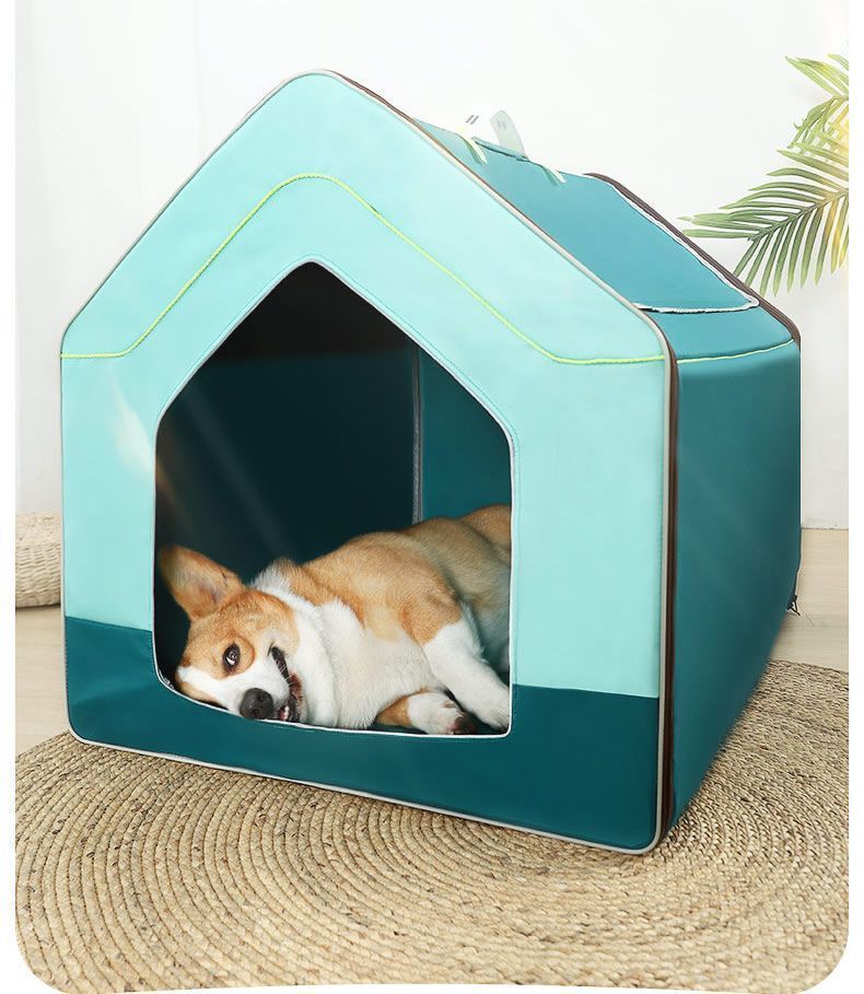 全 ペットハウス 犬小屋 シンプルな収納 XL 犬舎 四季通用 中型犬 大型犬 ペット 犬 ハウス 持ち運びが容易 猫用ベッド 犬用ベッド ペット用品4228