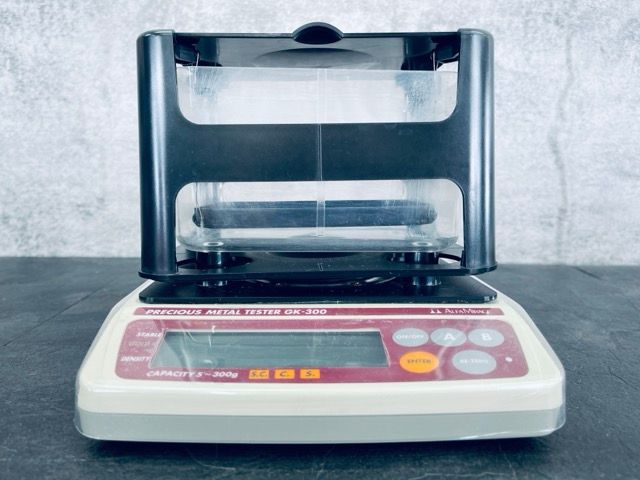貴金属テスター比重計アルファミラージュ 使用少♪ 貴金属テスター 比重計 GK-300 アルファミラージュ