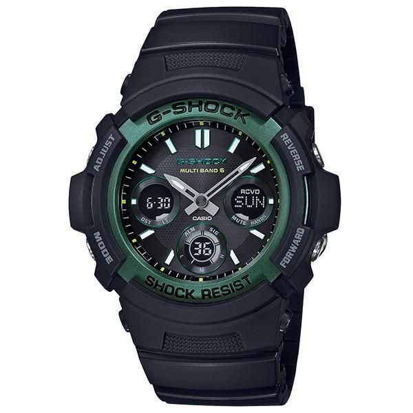 カシオCASIO G-SHOCK Gショック ジーショック タフソーラー 電波腕時計 ファイアー・パッケージ  AWG-M100SF-1A3JR【国内正規品】