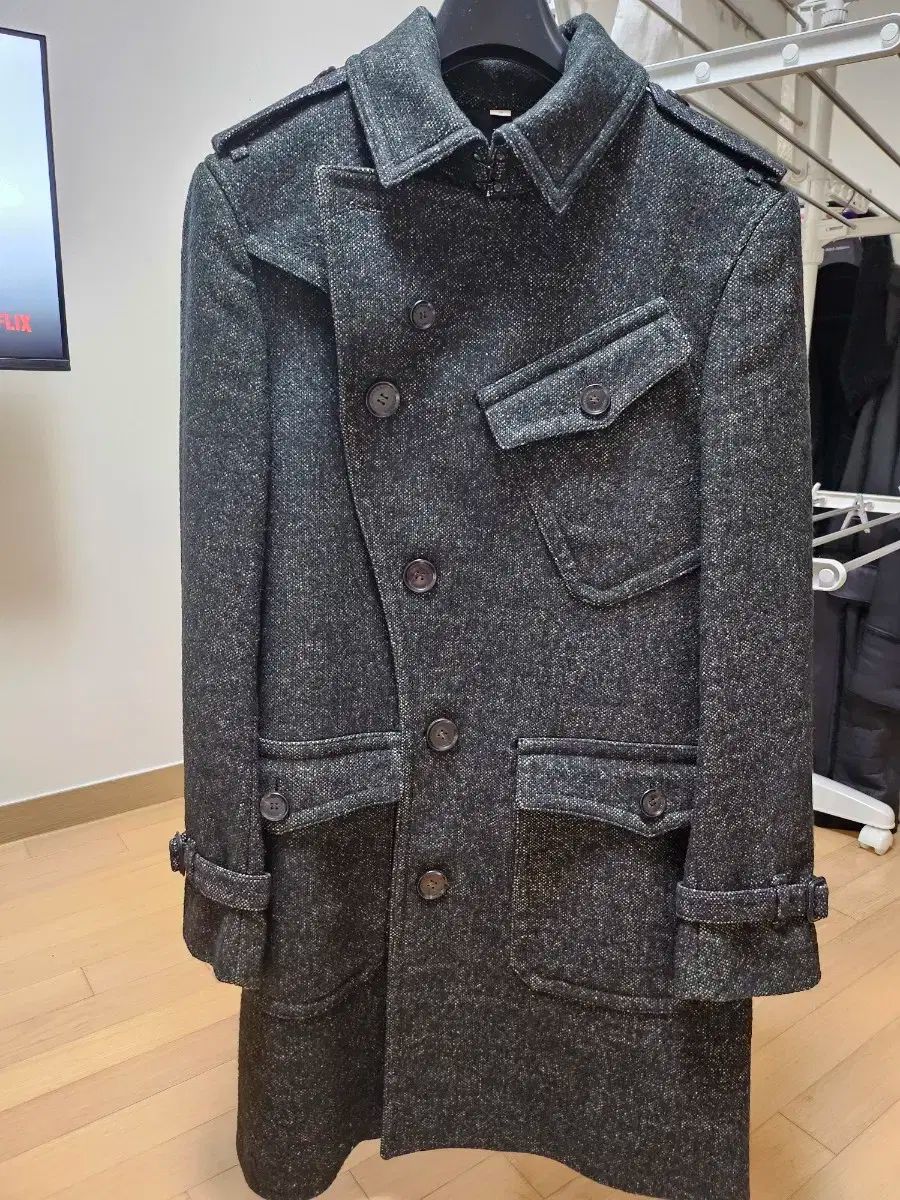 バーバリー ダブル ブレスト ロング コート