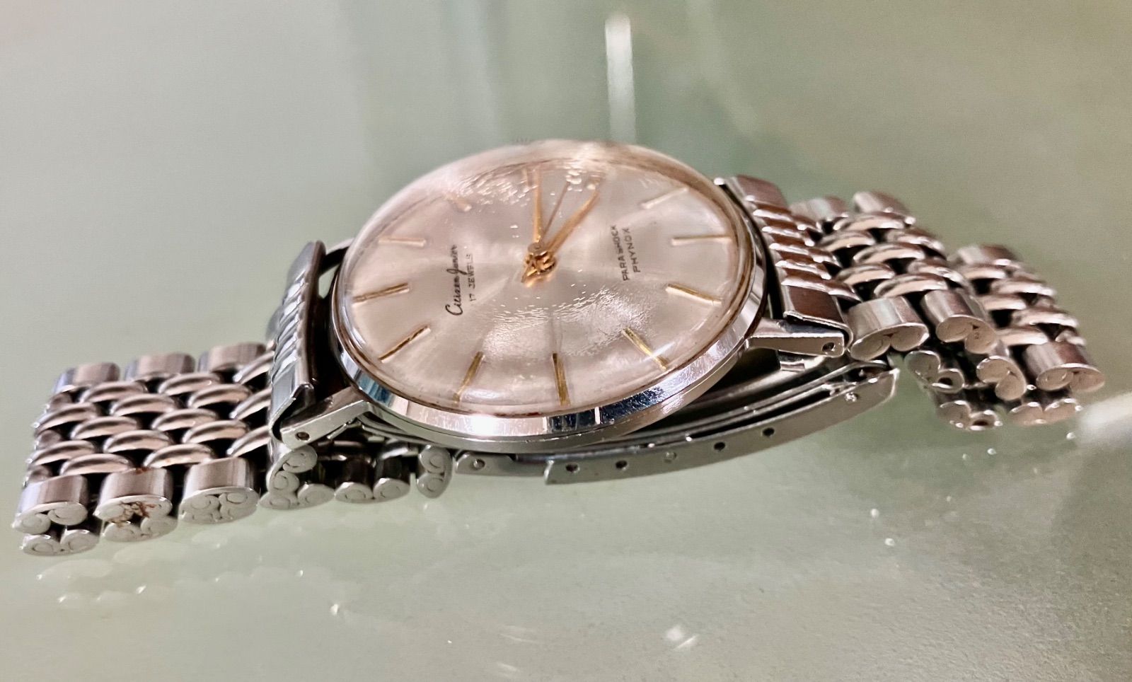 Citizen☆シチズン デラックス 23石 手巻 ベルト無 金張☆