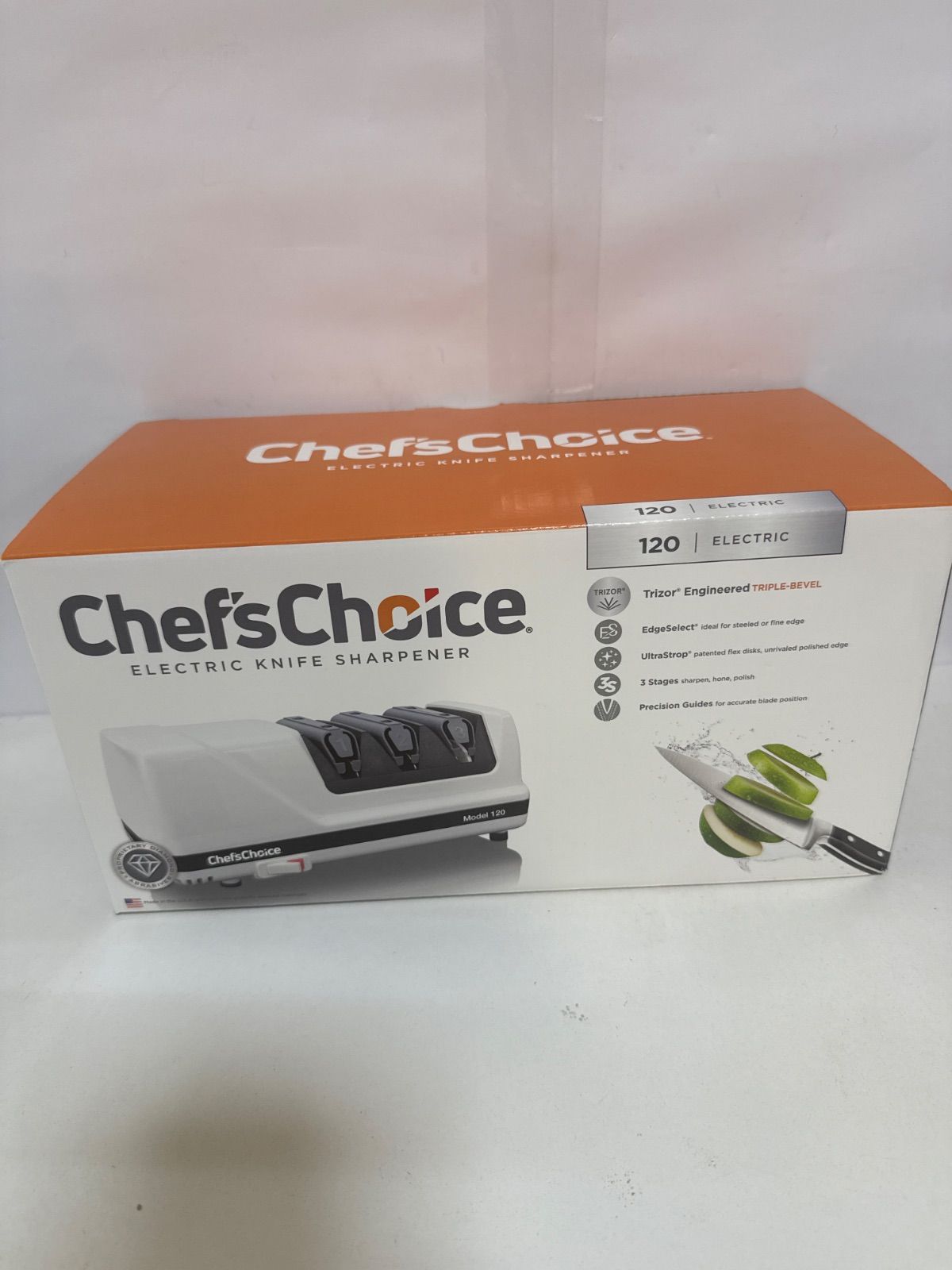 Chef'sChoice EdgeSelect 120 包丁研ぎ器 デロンギ シェフチョイス包丁研ぎ器 エッジセレクト 120の