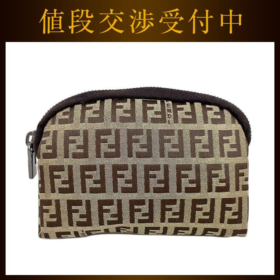 sale 美品 フェンディ ズッキーノ ポーチ 7N0003 sale 美品 フェンディ ズッキーノ ポーチ 7N0003 - メルカリ