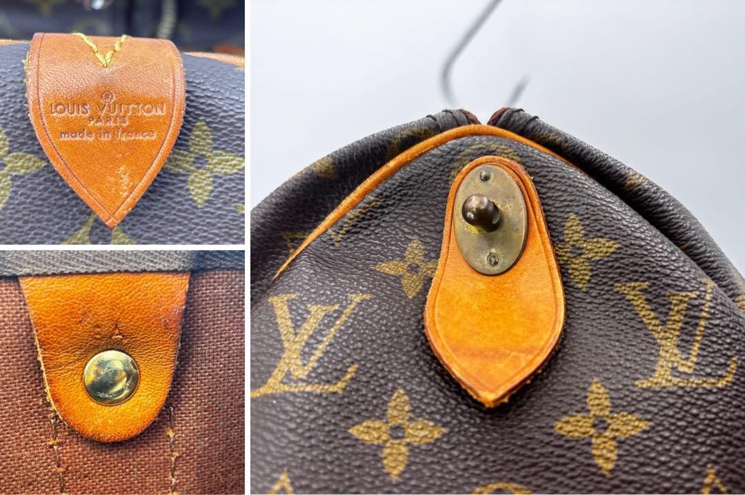 ルイヴィトン キーポル45 モノグラム ボストン PVC レザー LOUIS VUITTON ルイヴィトン M41428 キーポル 45 旧型