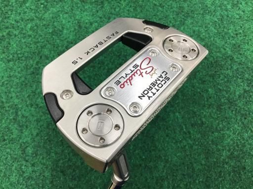 タイトリスト SCOTTY CAMERON STUDIO STYLE FASTBACK 1.5 2025 34インチ パター PT スチール フレックスその他 メンズ 男性用 右利き 右用 Cランク ゴルフクラブ